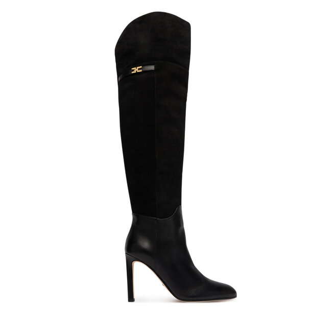 Kozaki Elisabetta Franchi SA-25L-66E2-V950 Czarny - kobiece