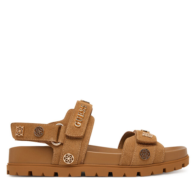 Sandały Guess FLPFLO ESU03 Brązowy - kobiece
