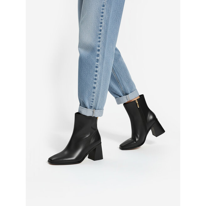 Botki Nine West CEO-MUNIRA-01 Czarny - kobiece
