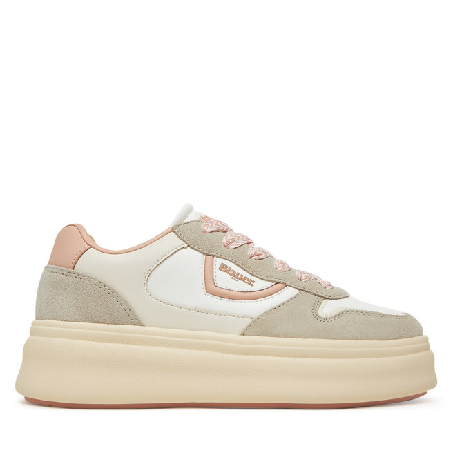 Sneakersy Blauer S5EMERY03/LES Beżowy - kobiece