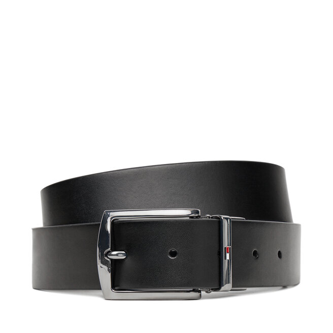 Pasek Męski Tommy Hilfiger Denton 3.5 Rev AM0AM13012 Granatowy -