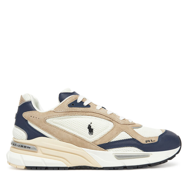 Sneakersy Polo Ralph Lauren Trackstr 809968178001 Écru - męskie