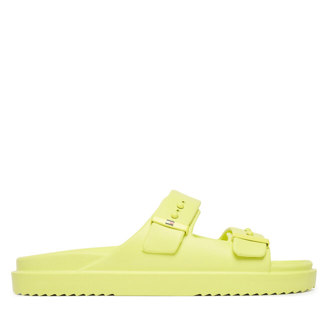 Klapki Tommy Hilfiger FM0FM05757 Żółty -