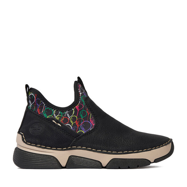 Botki Rieker CEO-45957-00 Czarny - kobiece