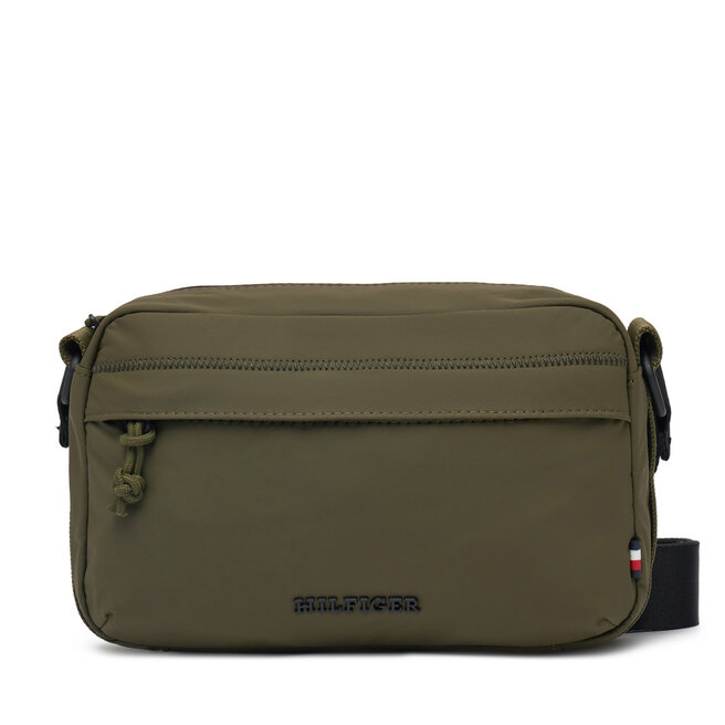 Saszetka Tommy Hilfiger Th Colour Ew Reporter AM0AM13219 Zielony -