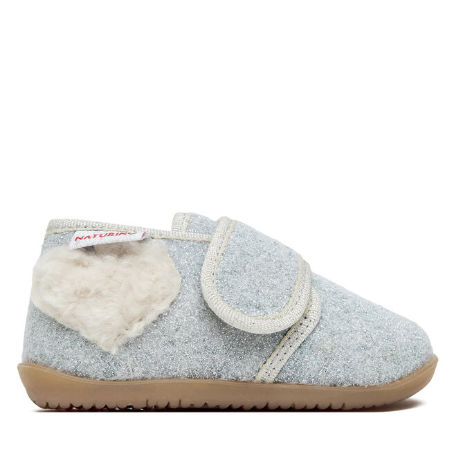 Kapcie Naturino Eppis 4000723-01-0Q03 M Szary - dziewczęce