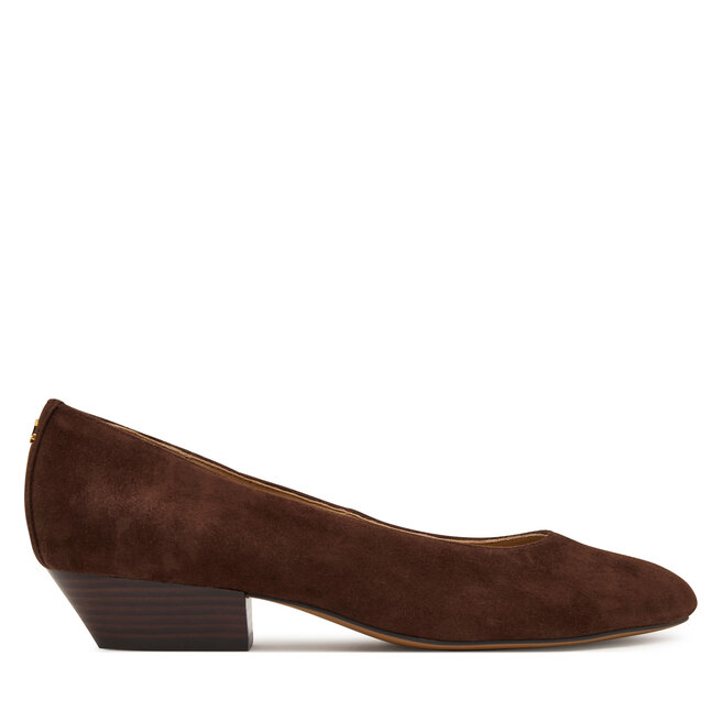Czółenka LAUREN RALPH LAUREN Weslee 802P15819007 Brązowy - kobiece
