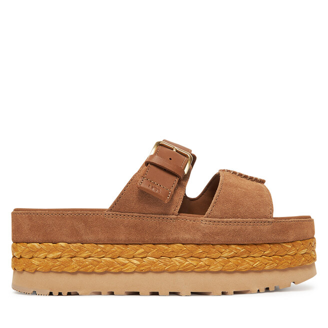 Klapki Ugg W Aubrey Slide 1167451 Brązowy -