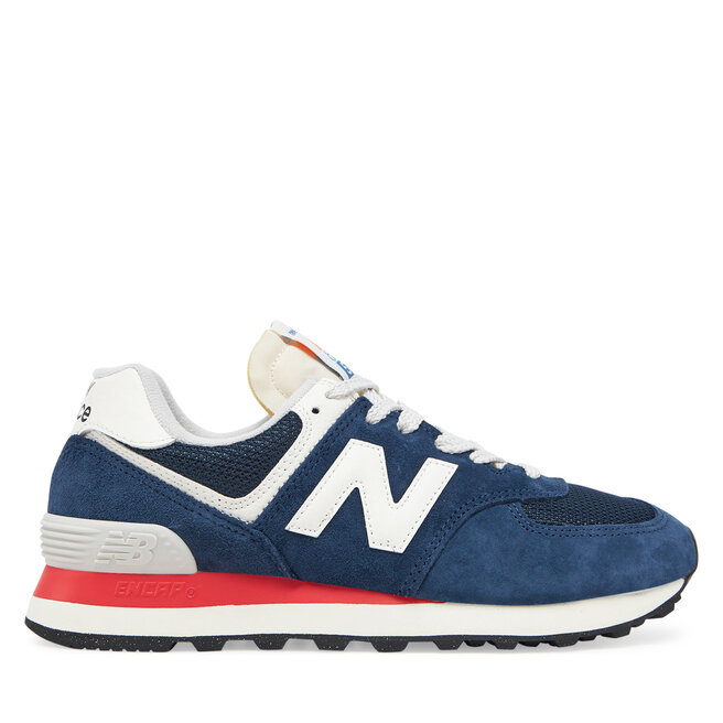 Sneakersy New Balance U574VPN Granatowy - kobiece