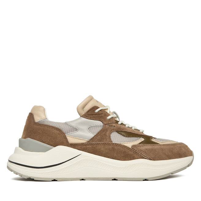Sneakersy D.A.T.E. Fuga Mesh M431-FG-ME Beżowy - męskie