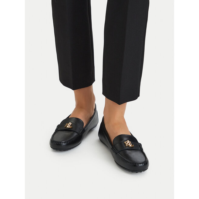 Mokasyny LAUREN RALPH LAUREN 802P09040001 Czarny -
