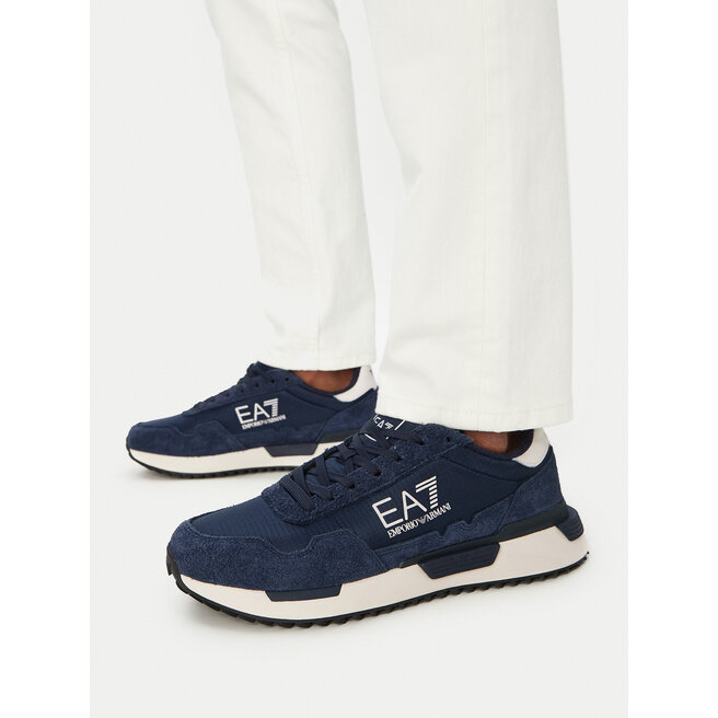Sneakersy EA7 Emporio Armani 7X000380 AF19175 MZ157 Granatowy - męskie
