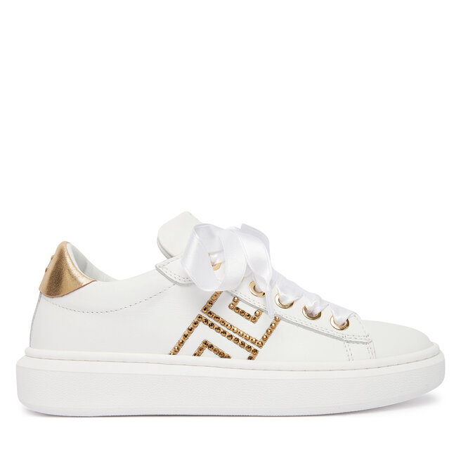 Sneakersy Elisabetta Franchi F4A9-E0504-0092 S Biały - dziewczęce