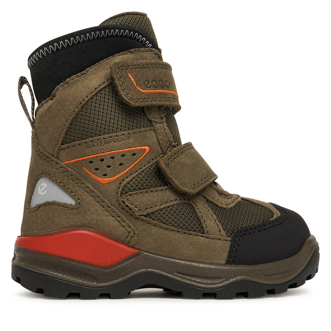 Śniegowce ECCO Snow Mountain 71032255966 Zielony - chłopięce