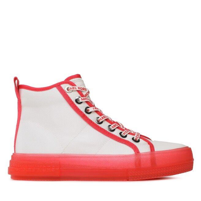 Trampki MICHAEL Michael Kors Evy High Top 43S3EYFE5D Biały - kobiece