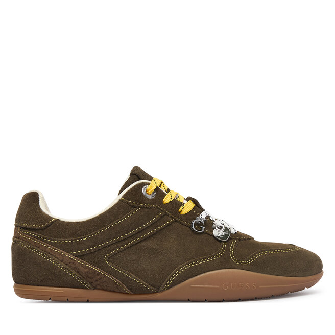 Sneakersy Guess FLFBE2 SUE12 Zielony - kobiece