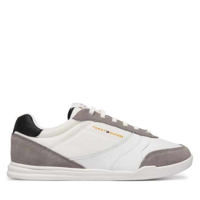 Sneakersy Tommy Hilfiger Lopro Lth Mix Rwb FM0FM05826 Biały - męskie