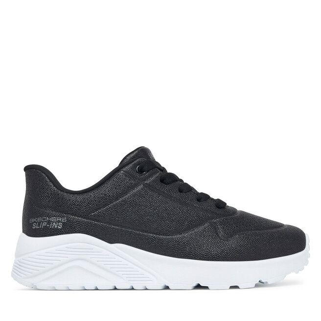 Sneakersy Skechers Uno Lite Ease 310425L/BLK Czarny - dziewczęce